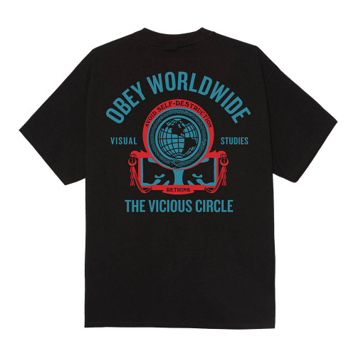 Obey Ανδρική κοντομάνικη μπλούζα Vicious Circle Tee